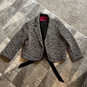 Ann Taylor Blazer Cropped